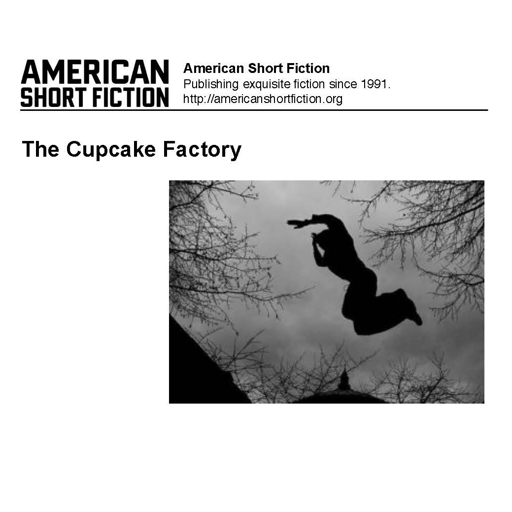 Publication: “The Cupcake Factory” in American Short Fiction
