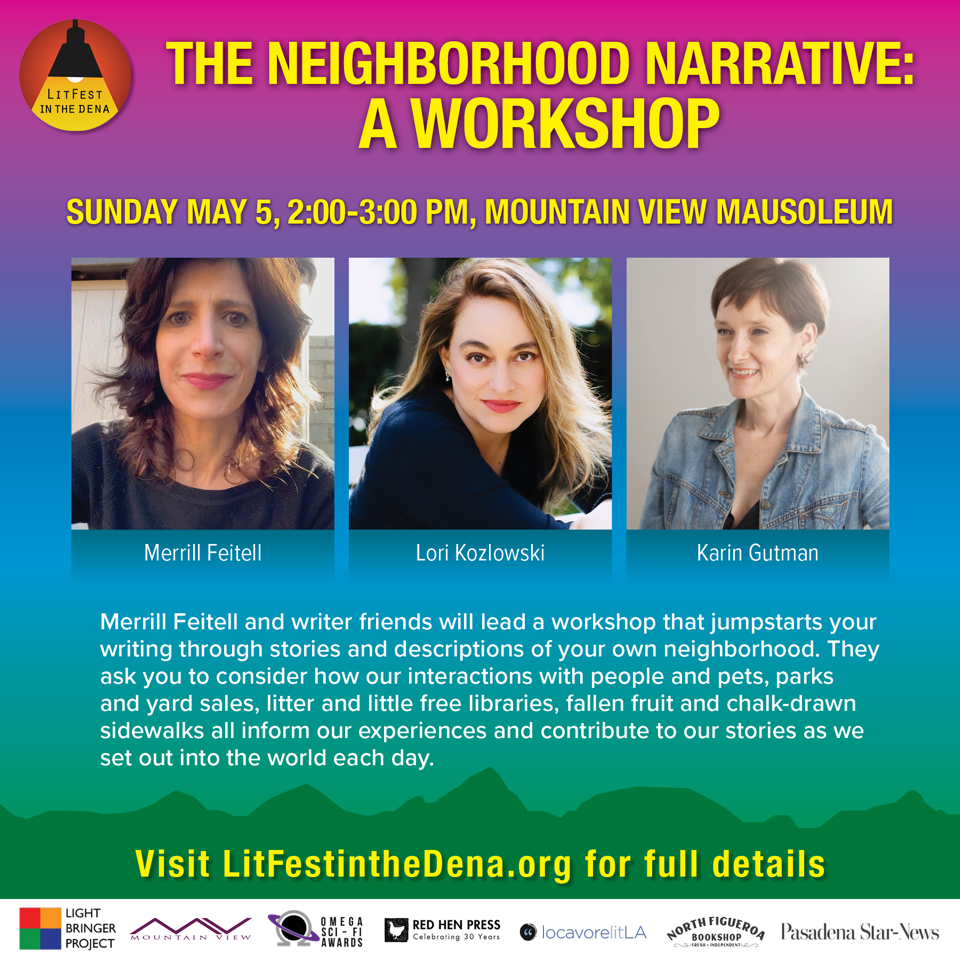 Public Event: Neighborhood Narrative Workshop: LitFest in the Dena 2024